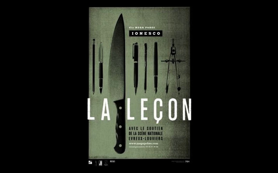 La leçon (de prononciation) de Ionesco