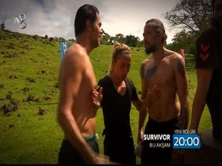 Survivor 2017 - İlhan Mansız ve Fatih Hürkan kavgası! Diskalifiye...