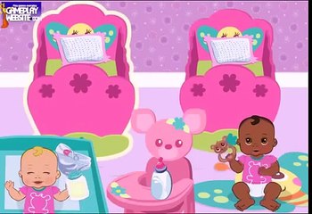 Baby game Diaper change and babysitting game Baby and Girl cartoons and games H3MblIl3rO8