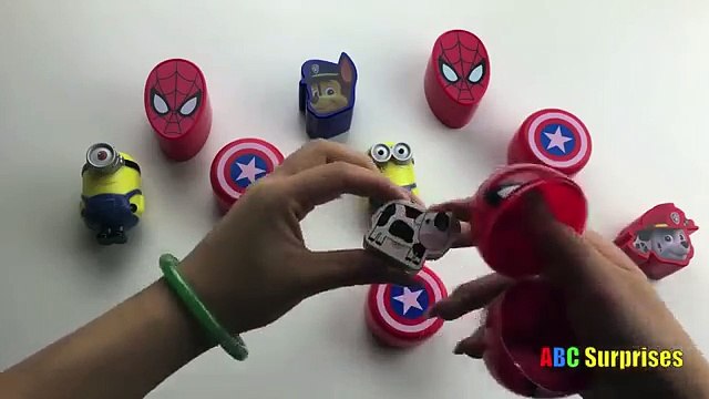 Abc Surprises Learn Farm Animals Thomas Friends Toy Train Chocolate Egg Surprise Paw Patrol Minions