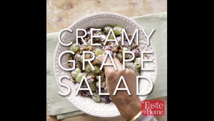 Creamy Grape Salad