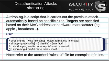 Rule Based Deauthentication using airdrop-ng - installing airdrop-ng