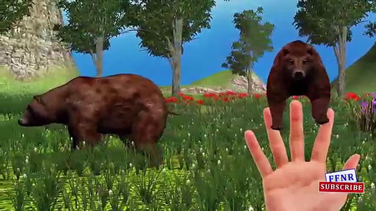 Wild Animals Daddy Finger family Song - Superheroes Finger Family Nursery Rhymes for Kids