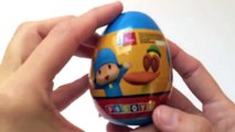 Pocoyo and Peppa Pig Surprise Eggs Huevos Sorpresa Überraschung Eier Toy Videos