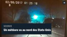 Un météore vu dans le ciel de plusieurs Etats du nord des Etats-Unis