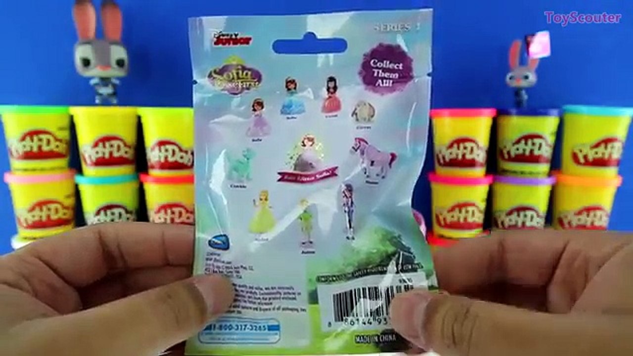 GIANT JUDY HOPPS Surprise Egg Play Doh - Disney Zootopia Toys Minecraft Frozen Shopkins
