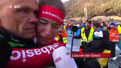 Une patineuse chute à quelques mètres de la ligne d’arrivée