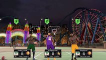 NBA 2K17 beating 2 superstars and a all star as a shirt