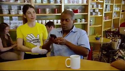 Publicità dei guanti.