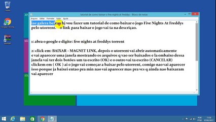 Tutorial de como baixar o Five Nights At Freddys