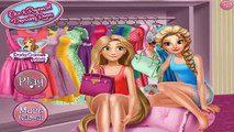 Elsa and Rapunzel Dressing Room - Disney Princess Video Games For Girls
