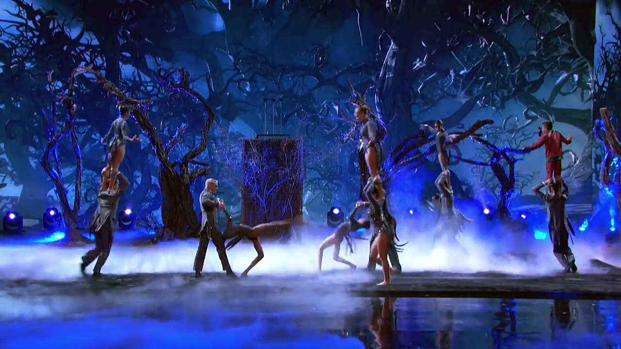 AcroArmy Acrobats Fly Higher Than a Tree Topper America's Got Talent 2016