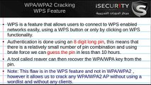 WPA Cracking - Exploiting the WPS Feature