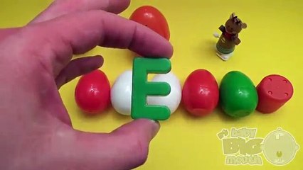 Disney Mickey Mouse Surprise Egg Learn A Word! Spelling Holiday Words! Lesson 6