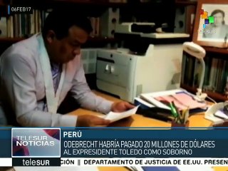 Perú: emitirían en breve orden de aprehensión contra expdte. Toledo