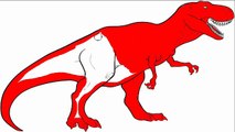 LEARN COLORS ♥ learn the Colours with DINOSAURS for KIds # Coloring pages