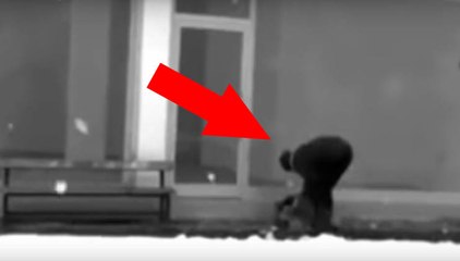 A câmara de segurança filmou um homem a fazer algo inacreditável a um cão abandonado... Quando vires...