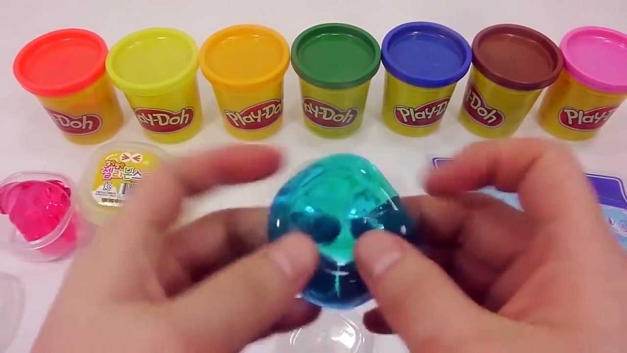 DIY How To Make Colors Big Poop Milk Gummy Pudding Learn Colors Slime Play Doh Icecream