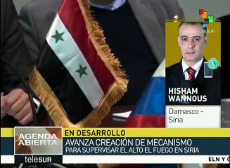Partes negociantes acuerdan cumplir el cese al fuego en Siria