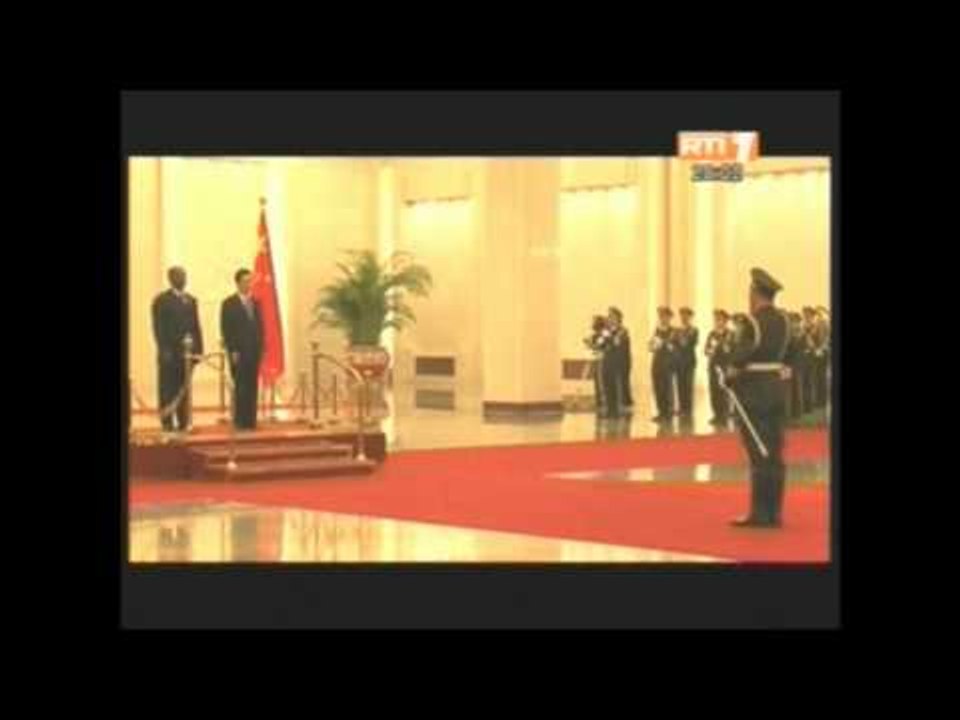 Le président Alassane Ouattara reçu à Beijing par son homologue chinois Hu Jintao