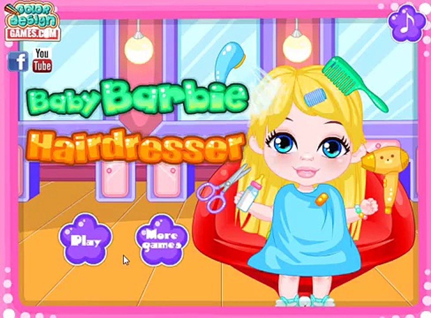 baby barbie cartoon