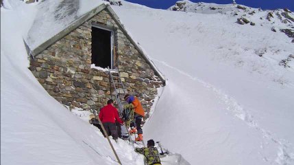 Observations et mesures d'une avalanche