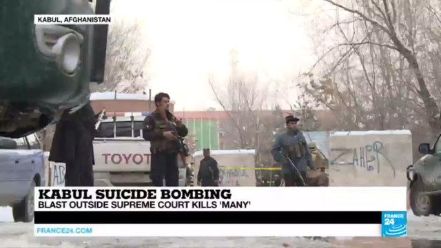 Afghanistan: Suicide bombing outside Kabul Supreme Court kills at least 20