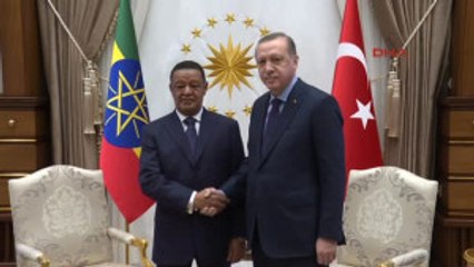 Cumhurbaşkanı Erdoğan, Etiyopya Cumhurbaşkanı Teshome'yi Resmi Törenle Karşıladı 2 -