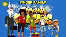 SUBWAY SURFERS Finger Family Nursery Rhymes By MY FINGER FAMILY RHYMES