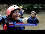 Libur Wisata Arung Jeram Dengan Ban Bekas di Purbalingga - NET5