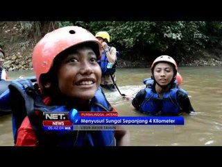 Video herunterladen: Libur Wisata Arung Jeram Dengan Ban Bekas di Purbalingga - NET5