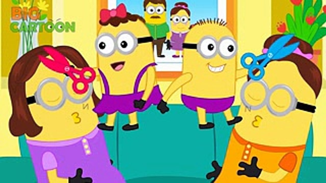 Minions Banana Babies Cut their Minions Mommies Hair New Episodes