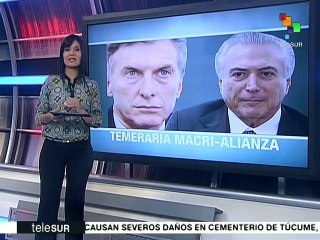 Pdtes. de Argentina y Brasil discutirán de economía y comercio