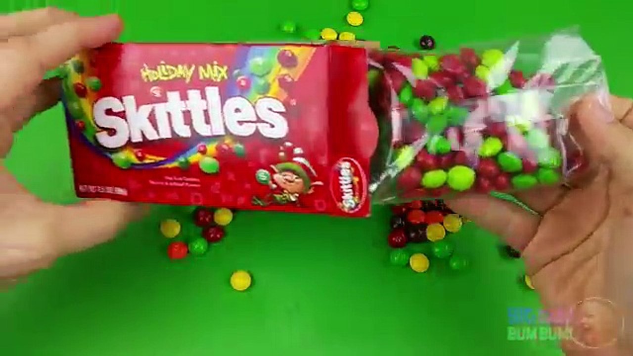New Learn Colours with Surprise Eggs and a Skittles Rainbow! Part 1