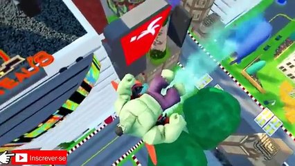 Homem Aranha Desenho Animado Em Portugues com Big hero 6 Baymax, hulk, dinossauros, Frozen Anna
