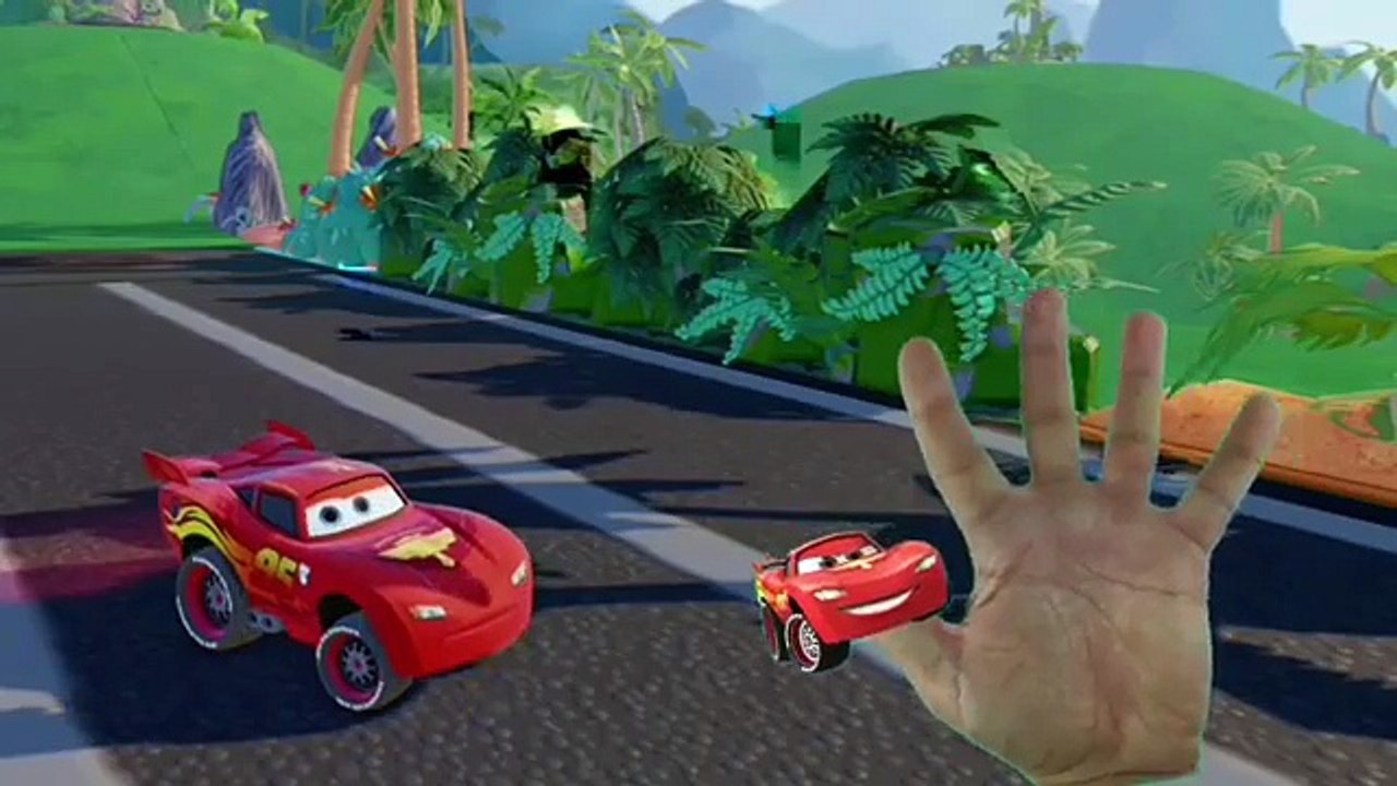 Disney Cars Finger Family 3D The Incredibiles Collection Finger Family