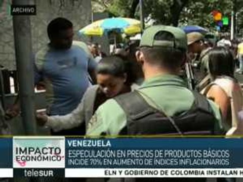 Autoridades venezolanas dicen que inflación se debe a la especulación