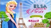 Frozen Game Movie - Frozen Elsa goes to Paris - Dora the Explorer