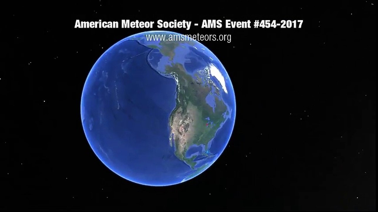 Fireball over Chicago - AMS Event#454-2017