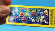 INSIDE OUT Chocolate SURPRISE EGGS!!! Sadness Fear Disgust Anger Joy Surprise Eggs with TOYS inside