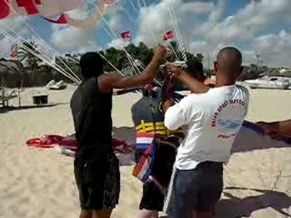 préparation parachute