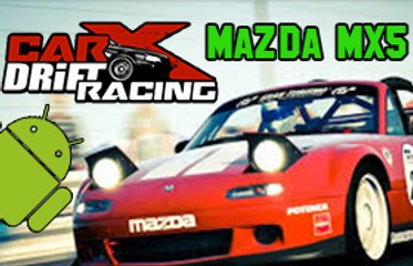 JOGO DE CARRO PARA ANDROID - Car X Drift Racing MAZDA M5 SPEC MODIFICADO