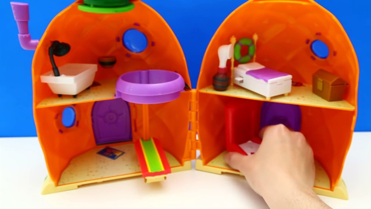 SpongeBob House SpongeBob SquarePants Pineapple House Playset Bob Esponja Губка Боб Toy Videos