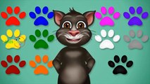 Colors for Children to Learn with Tom Cat, Kids Learning Videos, Learn Colours Singing Song