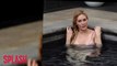 Heidi Montag Shows Off Her Body by London Pool