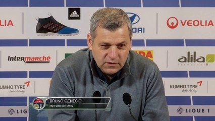OL - Genesio : "On ne parle pas du coup de poing de Lemoine"