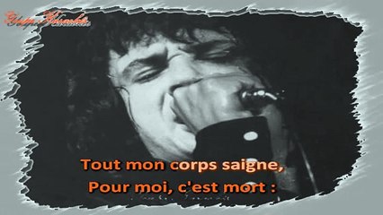 Michel Sardou - Un accident KARAOKE / INSTRUMENTAL