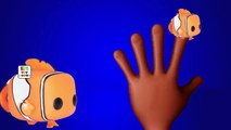 Finding Nemo Kids Toy Finger Family Song | Nemo Fish Finger Family Cartoon Animation Nursery Rhymes