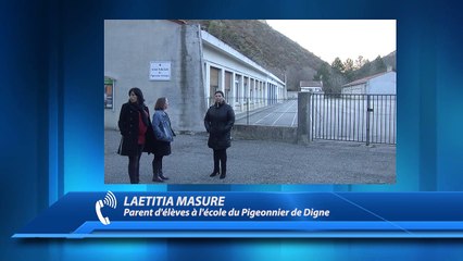 Digne-les-Bains : Toujours aucune solution pour répondre aux demandes des parents d'élèves de l'école du Pigeonnier