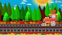 Adventure With the Train - Train cartoon for children in english - Cartoon about Trains & Cars